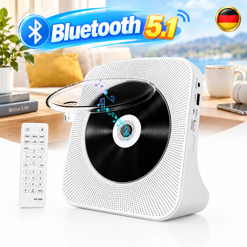 Lettore portatile bluetooth - lettore, cd