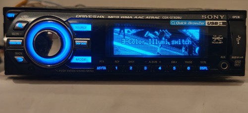 Sony cdx gt828u usb aux - sony,