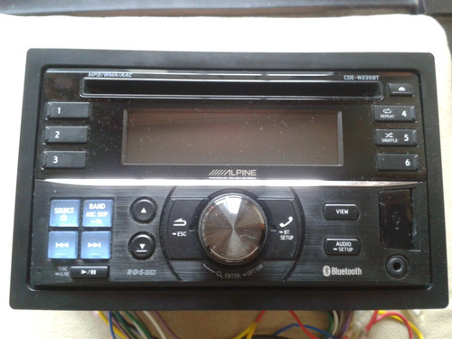 Alpine cde w235bt car audio - alpine,