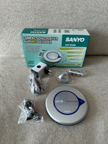 Sanyo cdp m480 portable mp3 - cdp-m480,